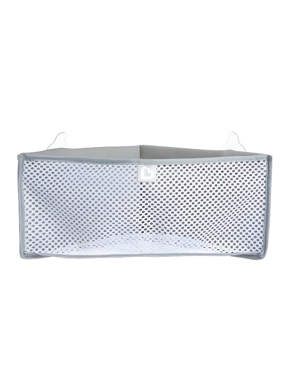 High'n Dry Corner Bath Toy Organizer, Grey